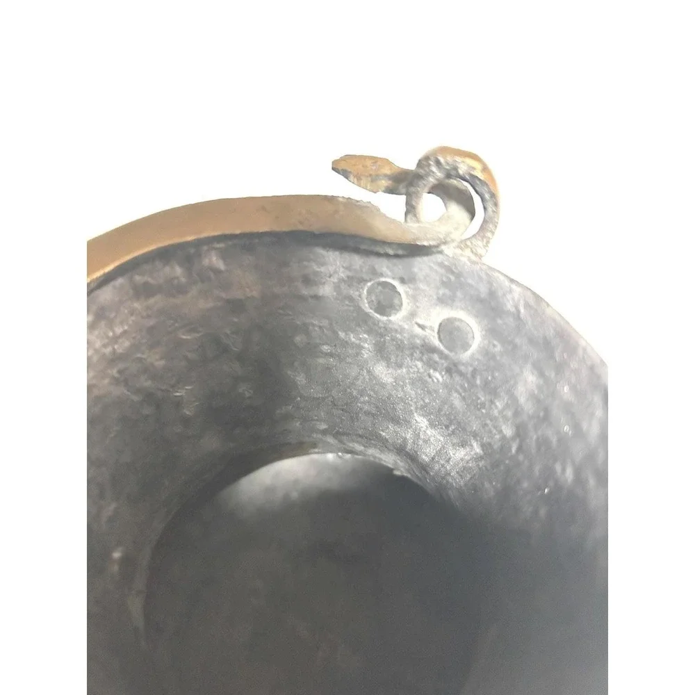 Antique Copper Vessel Unisex Small Copper Fair Hand-Etched‎ Middle Eastern Style